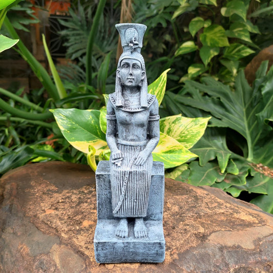 Estátua Mulher Egípicia 24cm